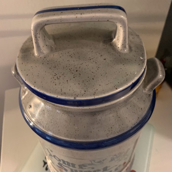 Made in Japan Vintage Home Sweet Home cookie jar~ - Picture 3 of 8